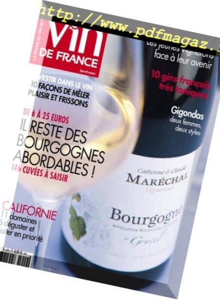 La Revue du Vin de France – avril 2018 Cover