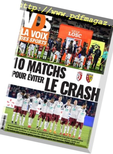 La Voix des Sports Flandres – 5 mars 2018 Cover