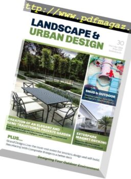 Landscape & Urban Design – March-April 2018