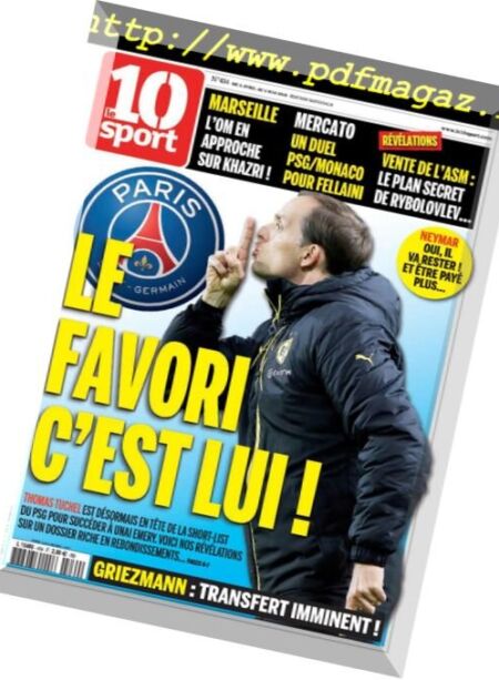 Le 10 Sport National – 5 avril 2018 Cover