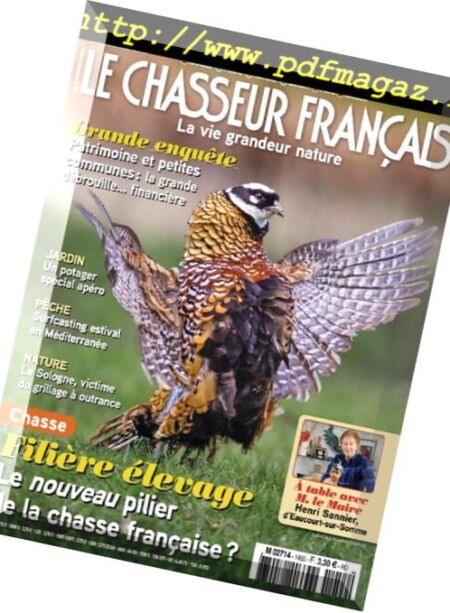 Le Chasseur Francais – mai 2018 Cover