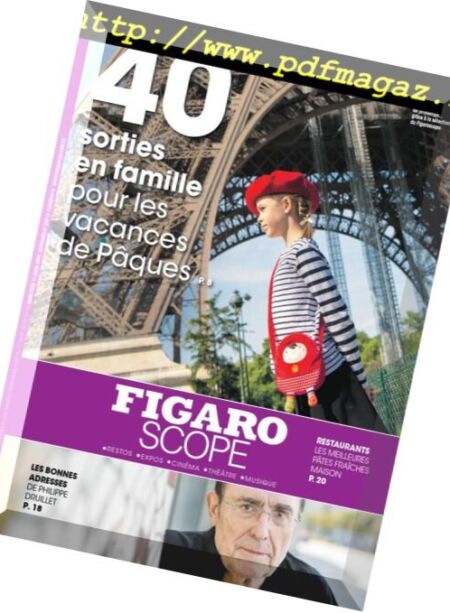Le Figaroscope – 11 Avril 2018 Cover
