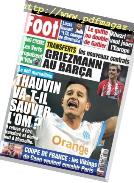 Le Foot – 10 mars 2018 Cover
