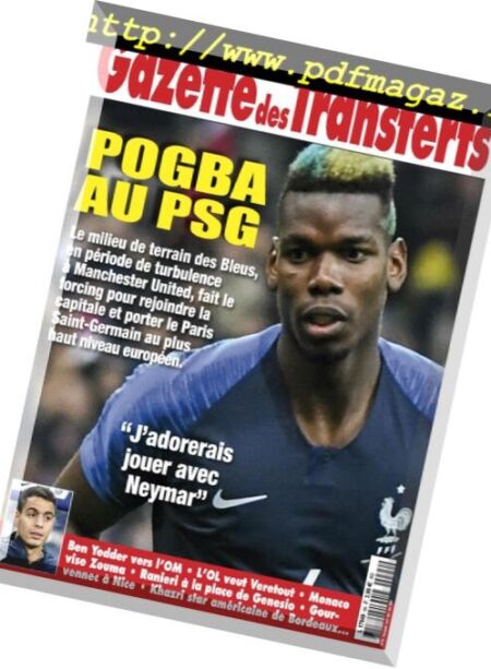 Le Foot Gazette des transferts – 31 mars 2018 Cover