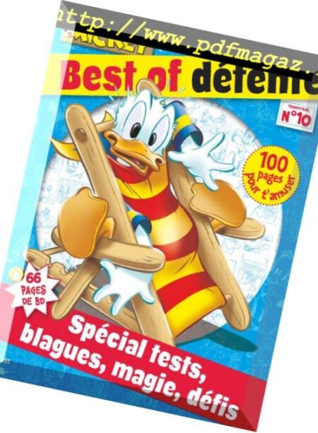 Le Journal de Mickey Best of – avril 2018 Cover