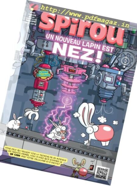 Le Journal de Spirou – 11 avril 2018 Cover
