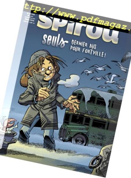 Le Journal de Spirou – 25 Avril 2018 Cover