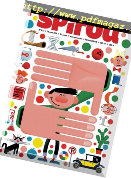 Le Journal de Spirou – 28 mars 2018 Cover