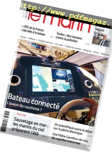 Le Marin – 12 avril 2018 Cover