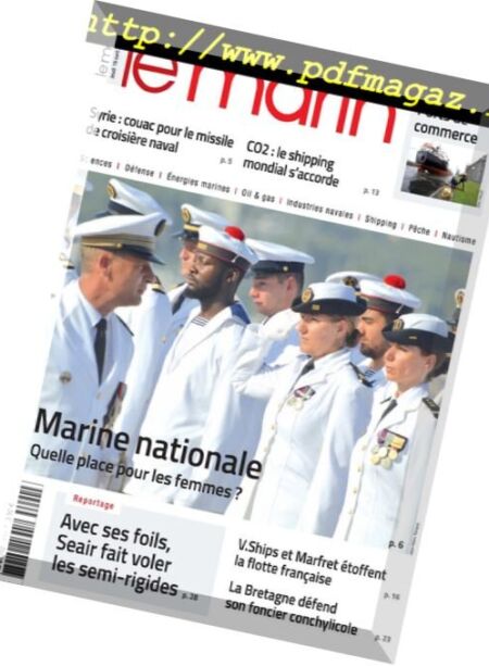 Le Marin – 19 avril 2018 Cover