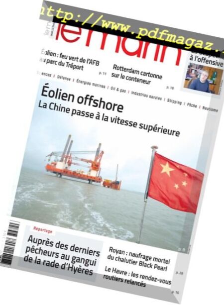 Le Marin – 22 fevrier 2018 Cover
