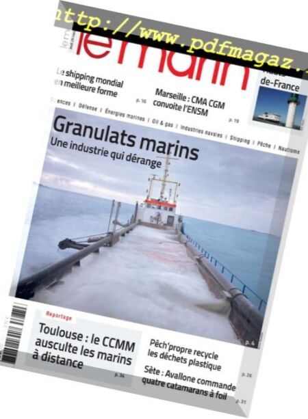 Le Marin – 29 mars 2018 Cover