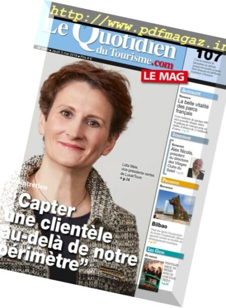 Le Quotidien du Tourisme – 03 mai 2018 Cover