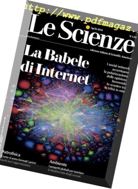 Le Scienze – aprile 2018 Cover