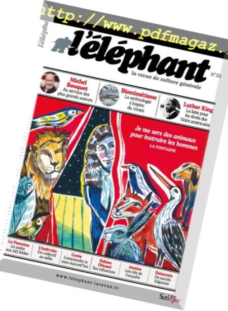 L’Elephant – avril 2018 Cover