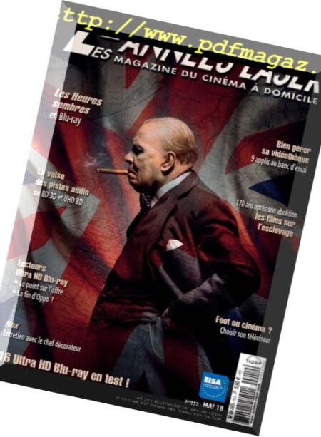 Les Annees Laser – mai 2018 Cover