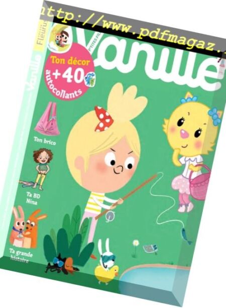 Les P’tites Filles a la Vanille – avril 2018 Cover