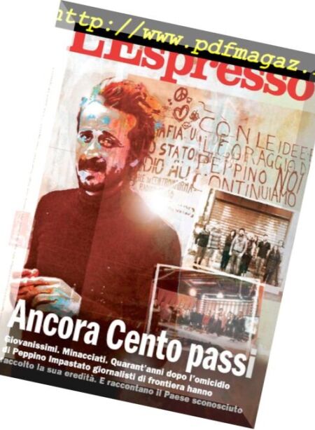 L’Espresso – 29 aprile 2018 Cover