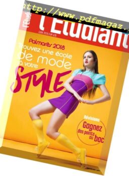 L’Etudiant – juin 2018