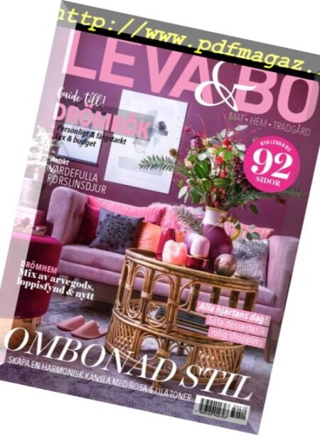 Leva & bo – 10 februari 2018 Cover