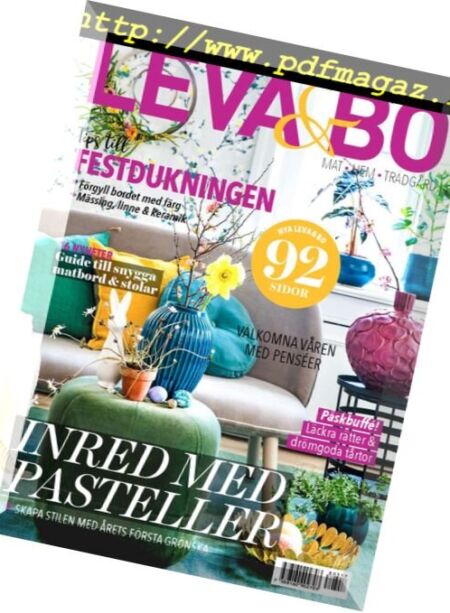 Leva & bo – 17 mars 2018 Cover