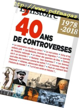 L’Histoire – Mai 2018