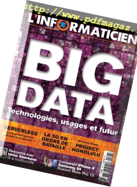 L’Informaticien – 5 avril 2018 Cover