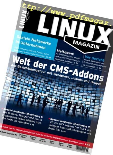 Linux-Magazin – Mai 2018 Cover