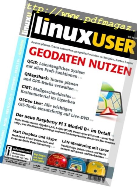 LinuxUser – Mai 2018 Cover