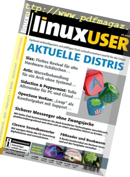 LinuxUser – Marz 2018 Cover