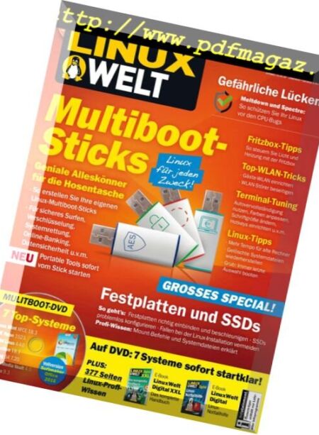 LinuxWelt – April-Mai 2018 Cover