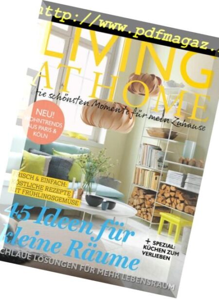 Living at Home – April 2018 Cover