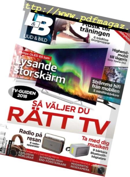 Ljud & Bild – april 2018 Cover