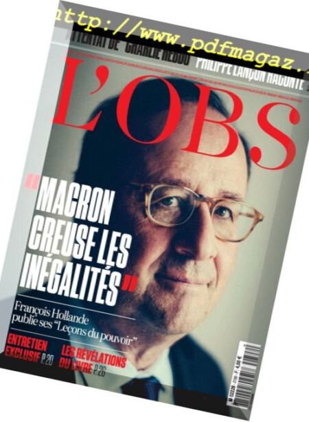 L’Obs – 12 avril 2018 Cover