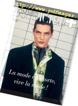 L’Officiel Hommes – janvier 2018