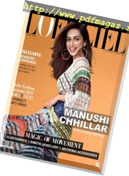 L’Officiel India – April 2018 Cover