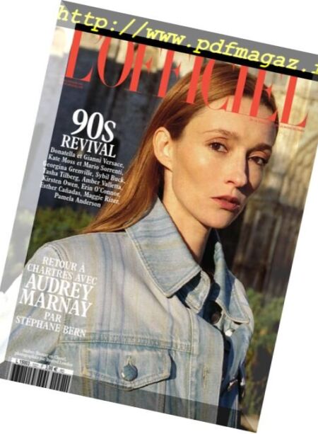 L’Officiel Mode Paris – fevrier 2018 Cover