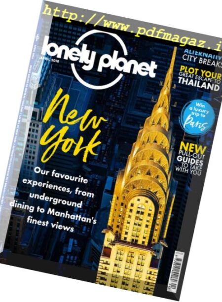 Lonely Planet Traveller UK – April 2018 Cover