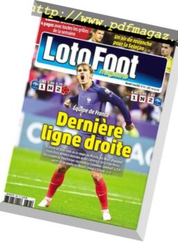 Loto Foot – 21 mars 2018