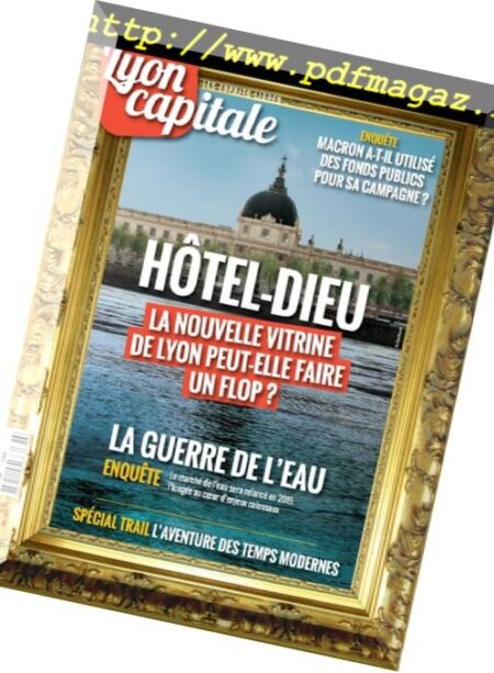 Lyon Capitale – 30 mars 2018 Cover