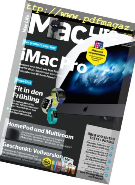 Mac Life Germany – April 2018 Cover