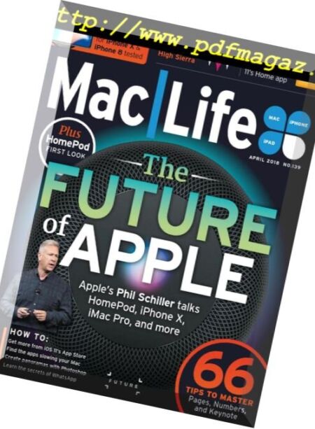 MacLife UK – April 2018 Cover