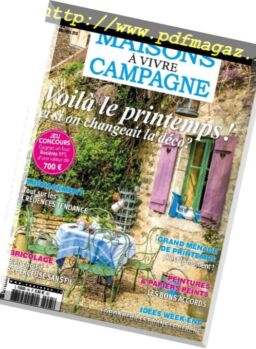 Maisons a Vivre Campagne – mars 2018