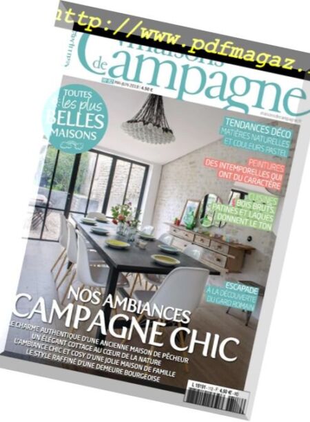 Maisons de Campagne – avril 2018 Cover