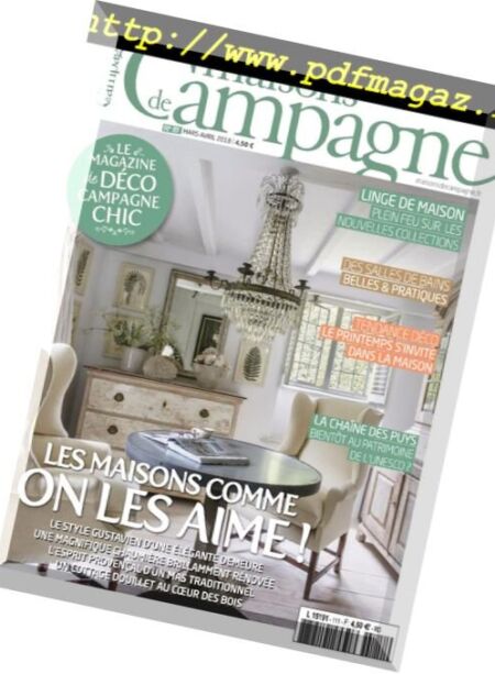 Maisons de Campagne – fevrier 2018 Cover