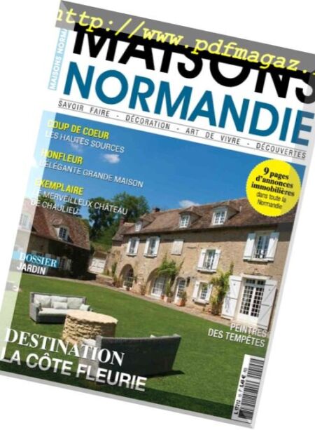 Maisons Normandie – 30 mars 2018 Cover