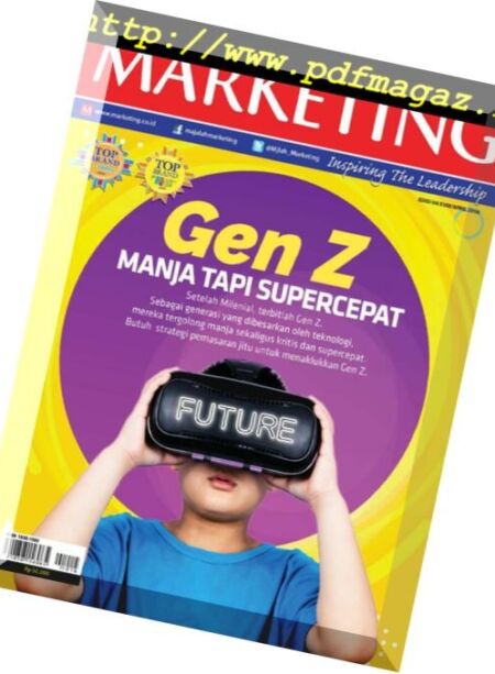 Majalah Marketing – April 2018 Cover