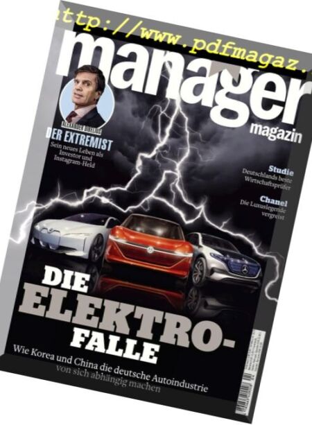 Manager Magazin – April 2018 Cover