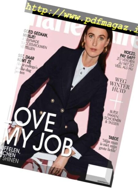Marie Claire Netherlands – april 2018 Cover