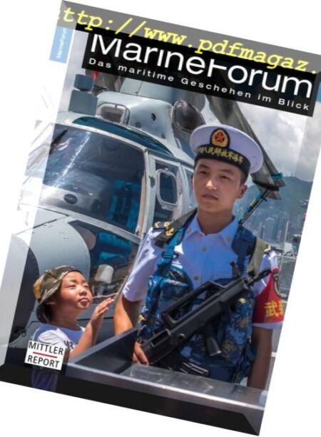 Marine Forum – April 2018 Cover